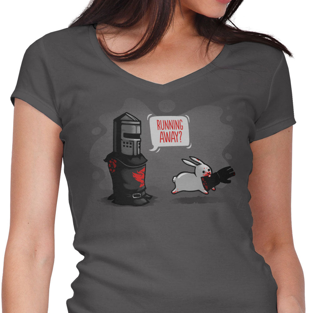 Running Away - Women's V-Neck product image 1