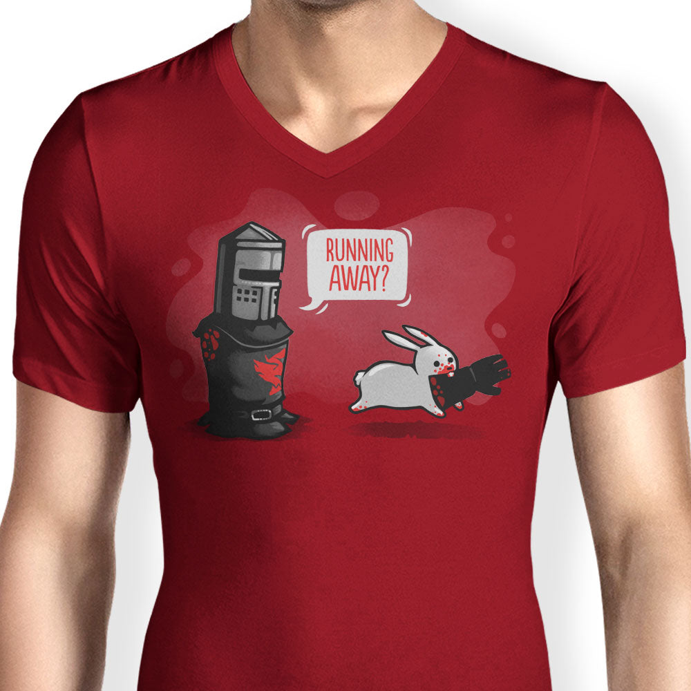 Running Away - Men's V-Neck product image 4
