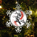 Scarlet Flame Sumi-e - Ornament product image 1