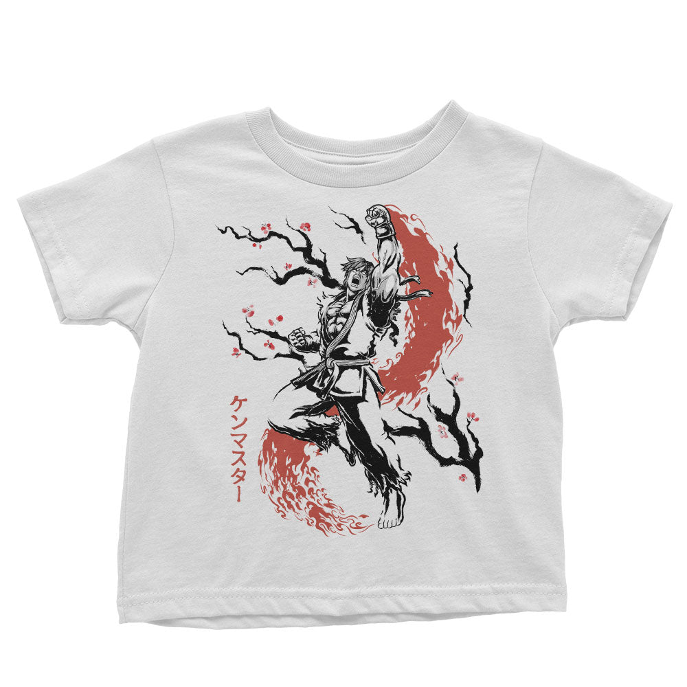 Scarlet Flame Sumi-e - Youth Apparel product image 5