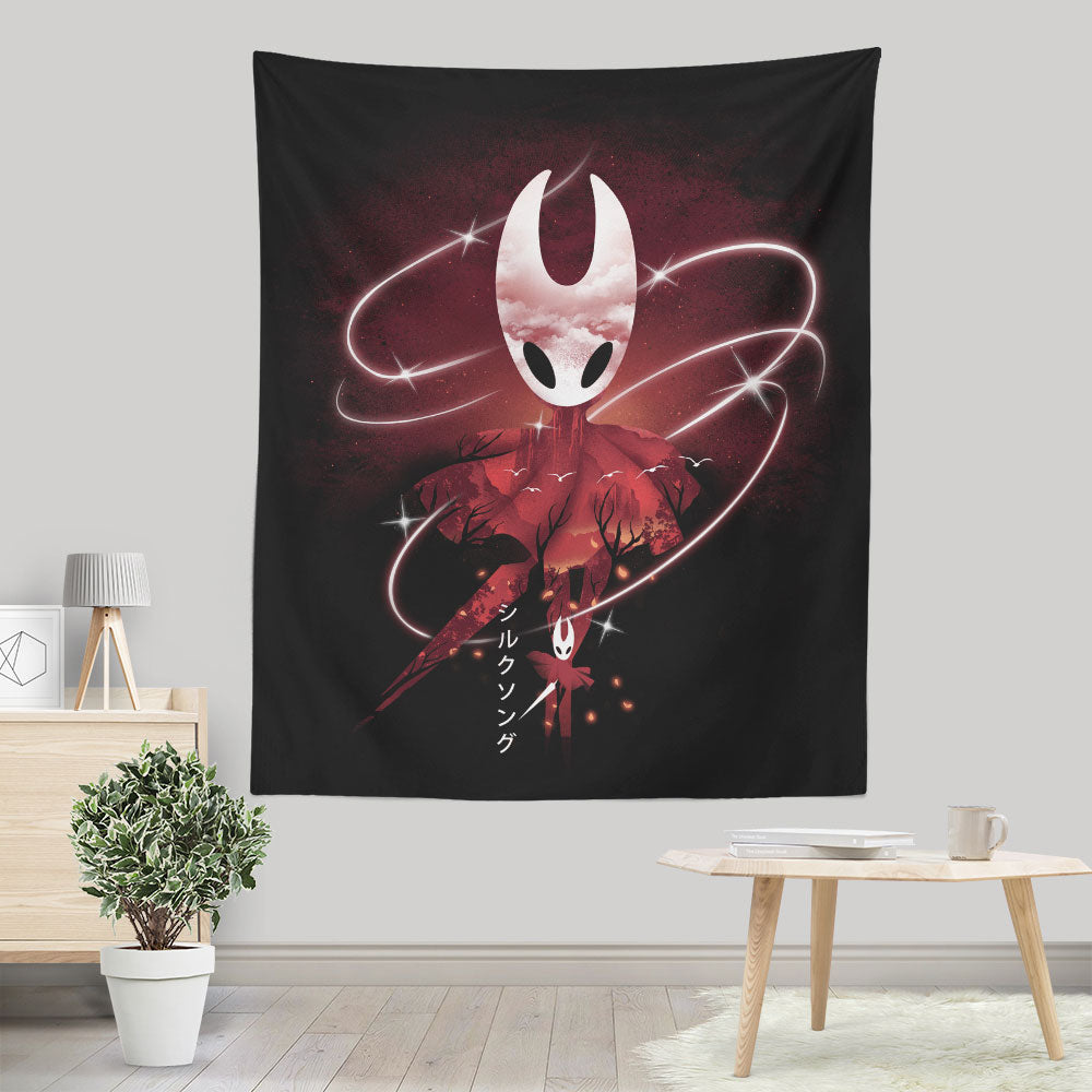 Scarlet Song - Wall Tapestry