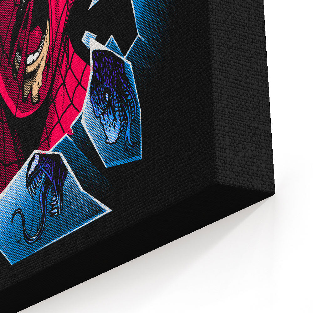 Shattered Spider - Canvas Print