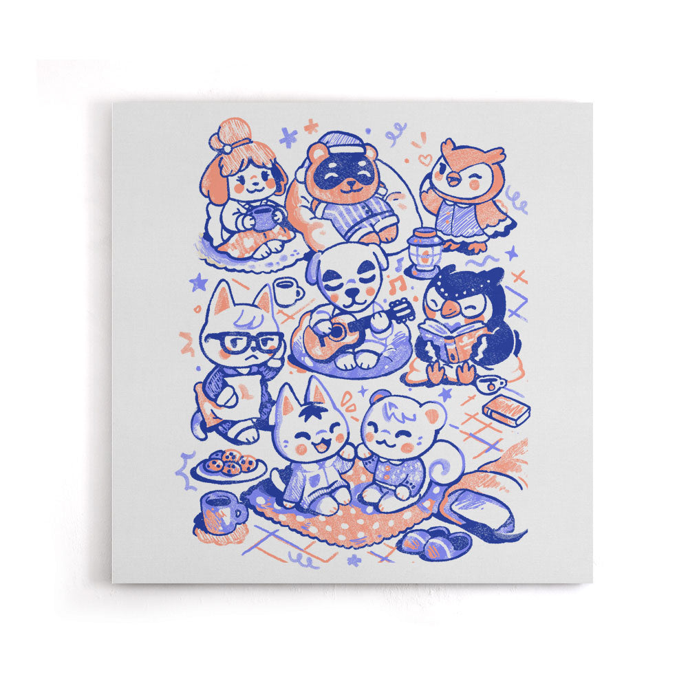 Sleepover Club - Canvas Print