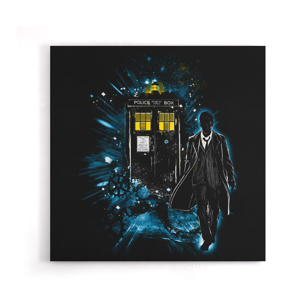 Space and Time Traveler - Canvas Print