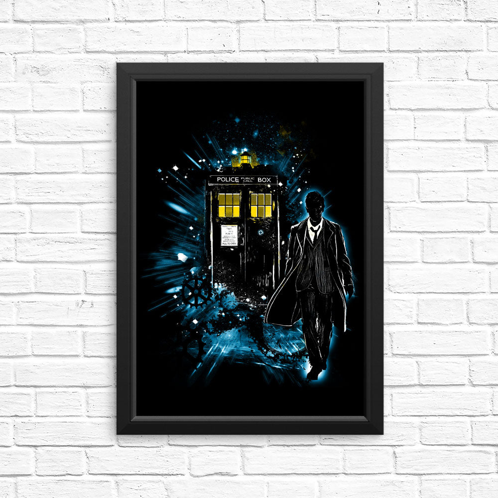 Space and Time Traveler - Posters & Prints