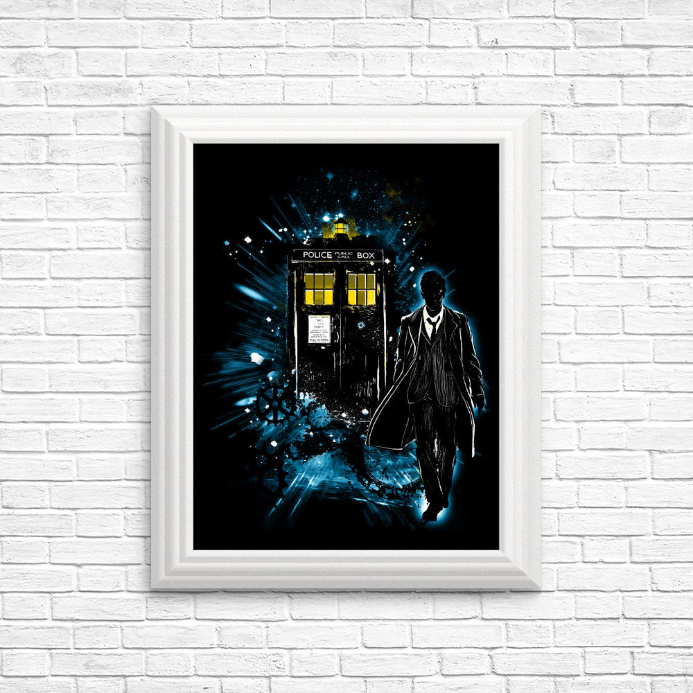 Space and Time Traveler - Posters & Prints