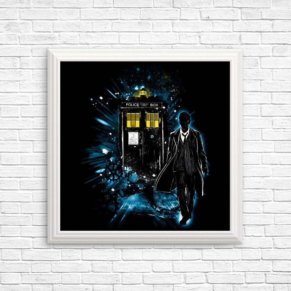 Space and Time Traveler - Posters & Prints