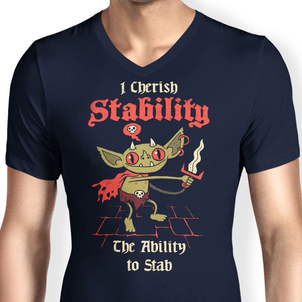 Stabby Goblin - Men's V-Neck product image 5