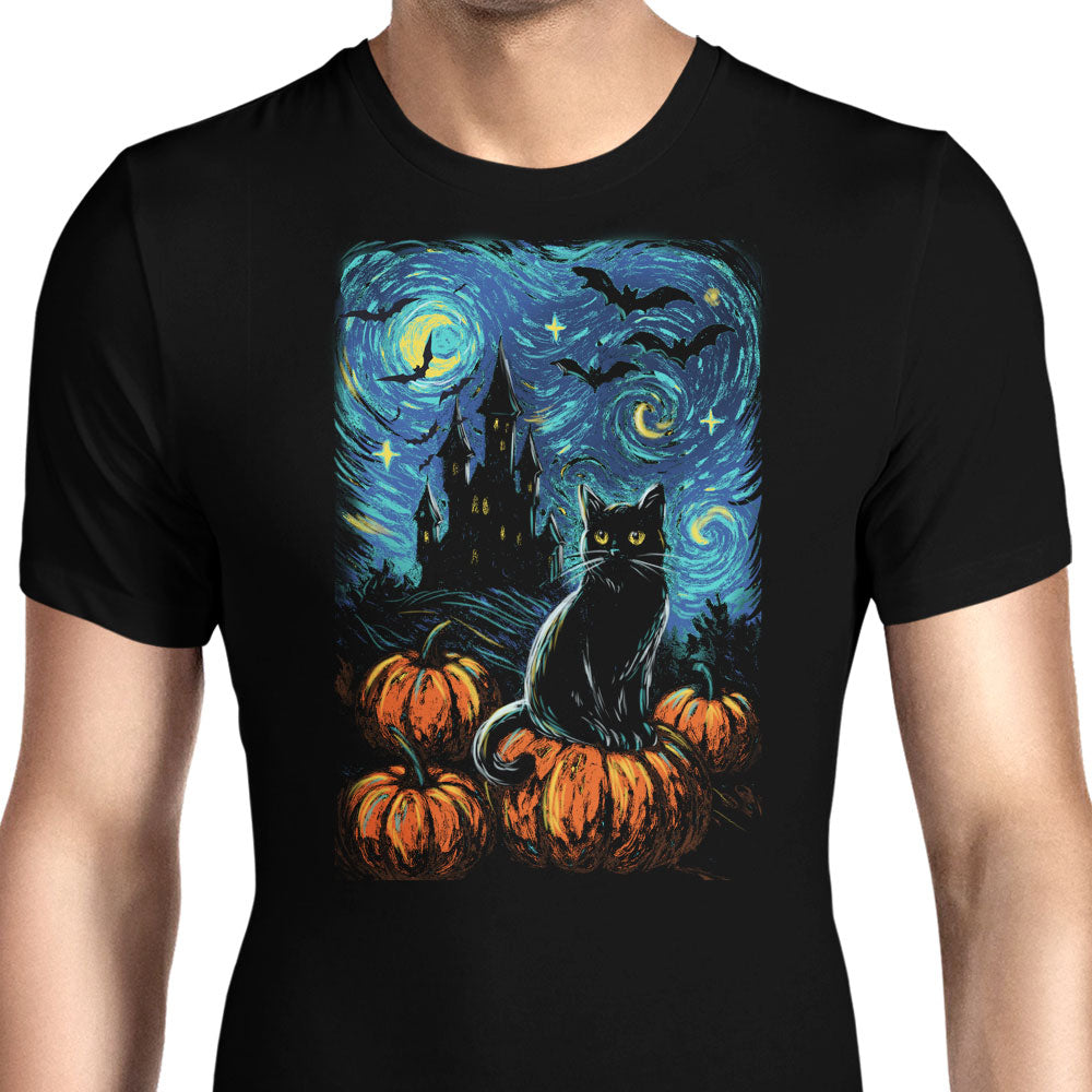 Starry Black Cat - Men's Apparel product image 1
