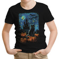 Starry Black Cat - Youth Apparel product image 1
