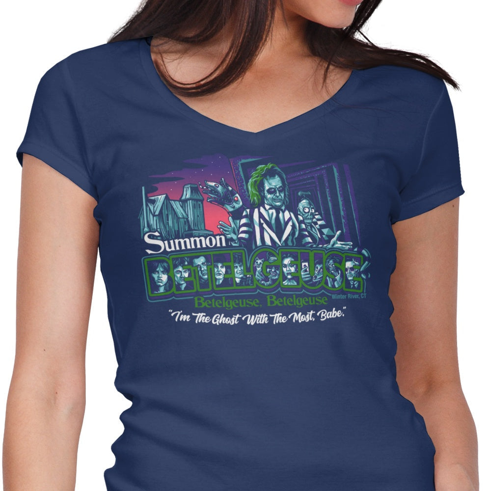 Summoning in Winter River - Women's V-Neck product image 3