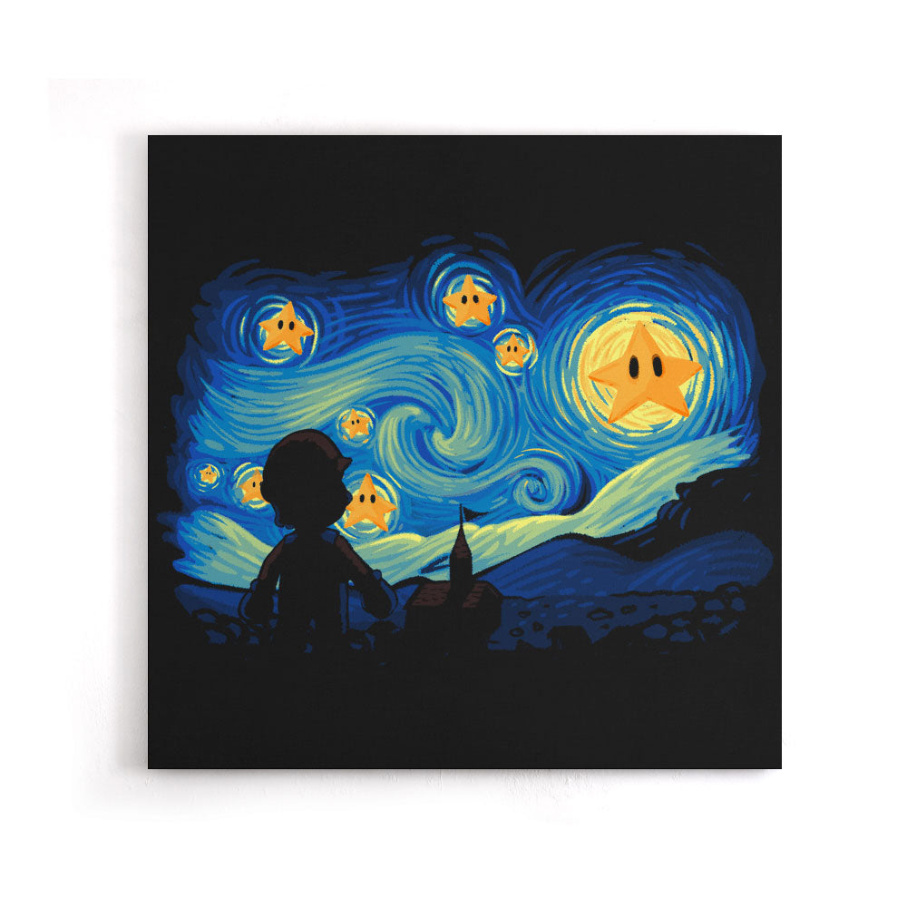 Super Starry Night - Canvas Print