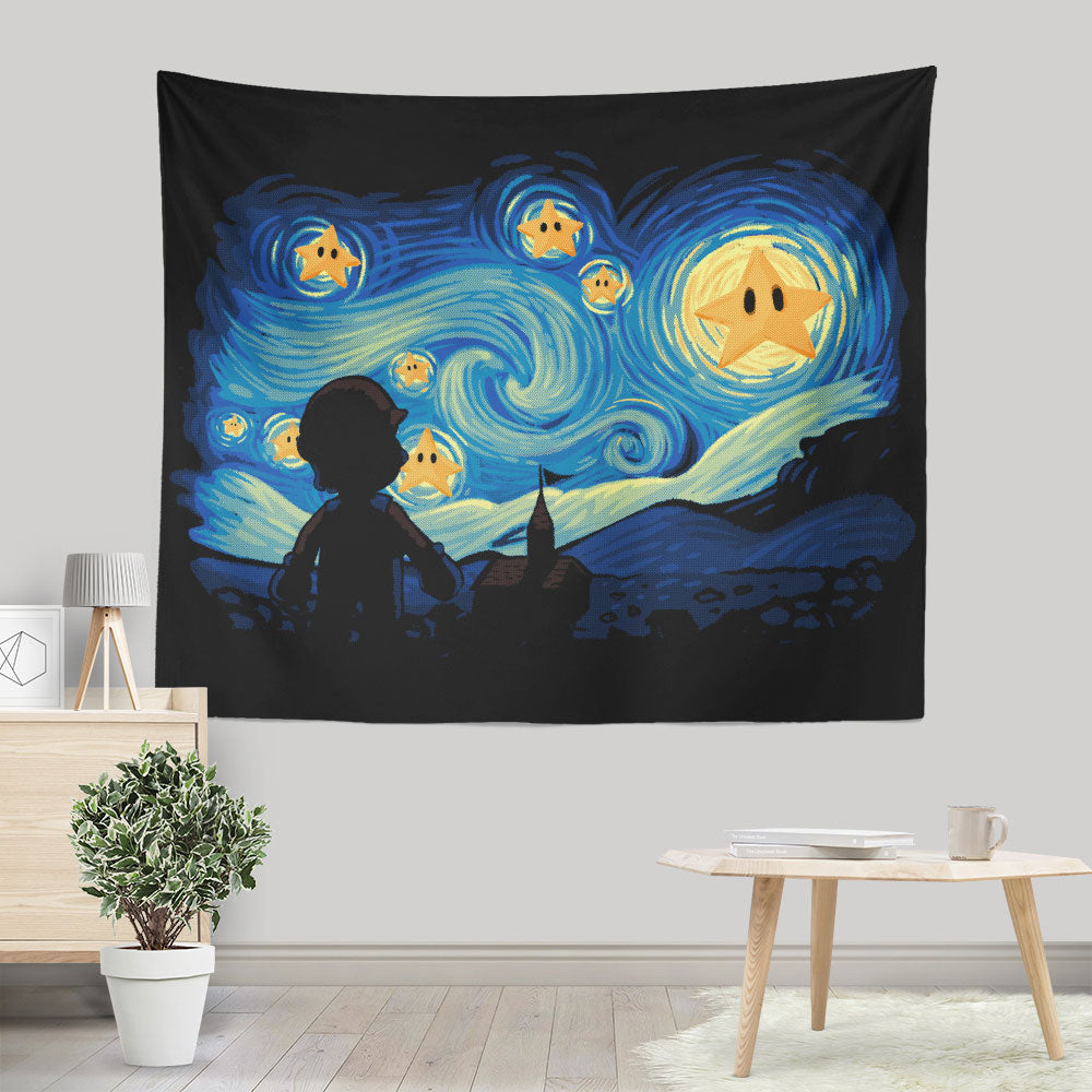 Super Starry Night - Wall Tapestry