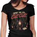 Support Your Cat Cult - Women's V-Neck product image 1