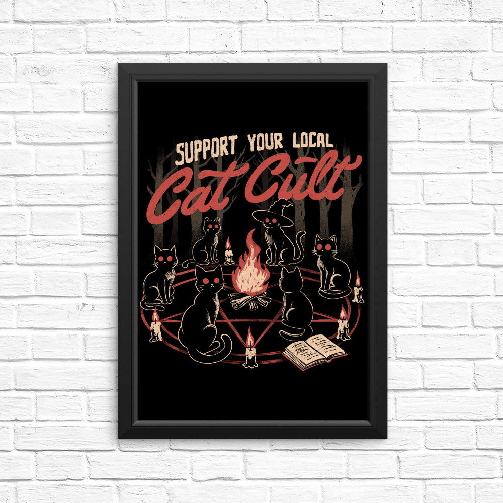 Support Your Cat Cult - Posters & Prints