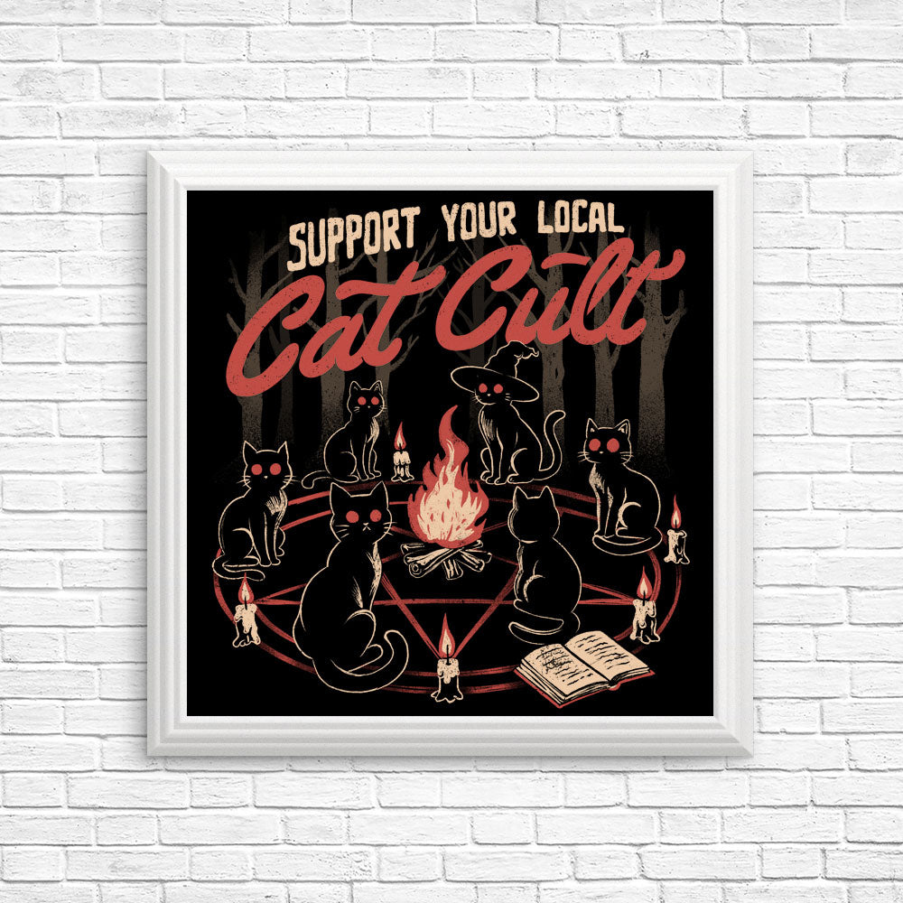 Support Your Cat Cult - Posters & Prints