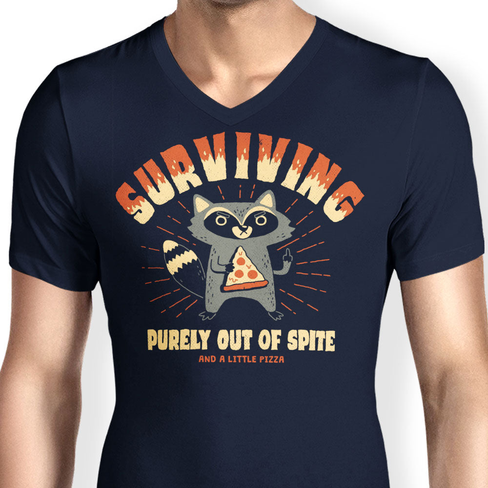 Surviving Out of Spite - Men's V-Neck product image 5