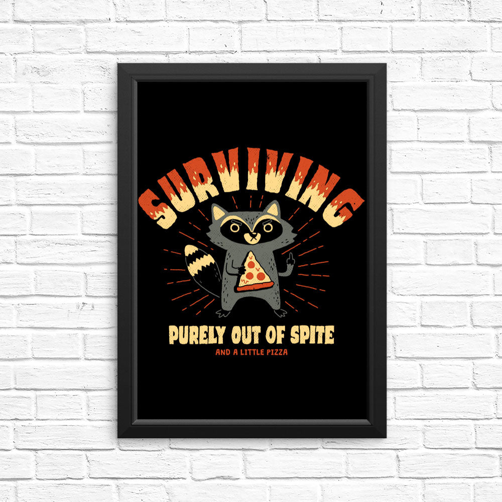 Surviving Out of Spite - Posters & Prints