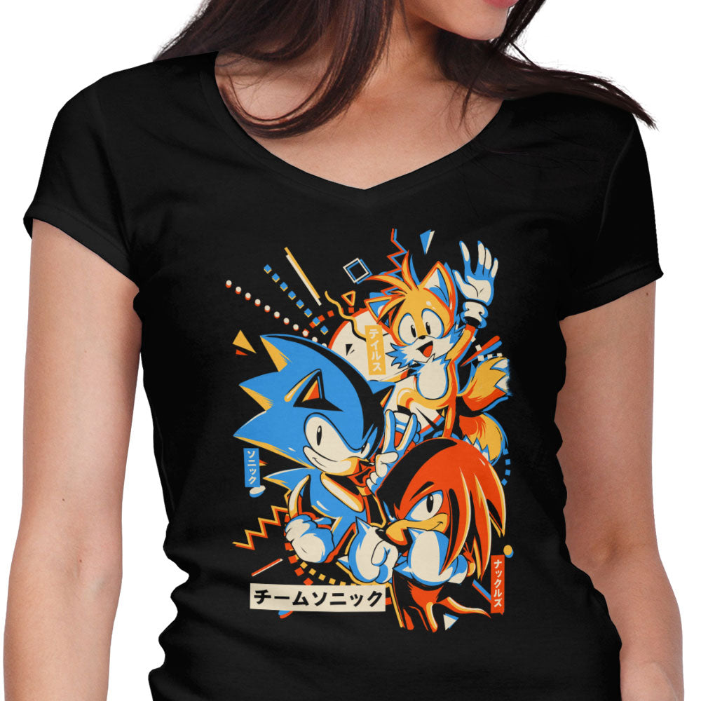 Team Mania - Women's V-Neck product image 1