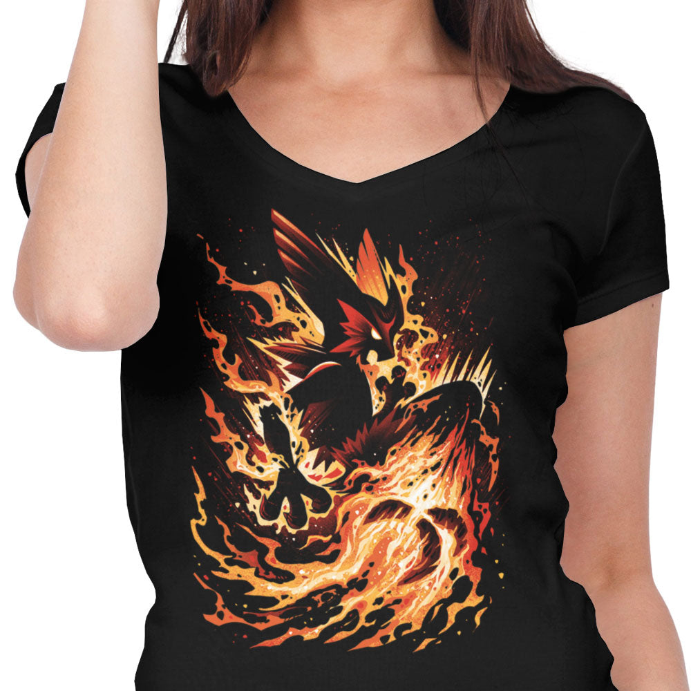 The Blaze Kick - Women's V-Neck product image 4