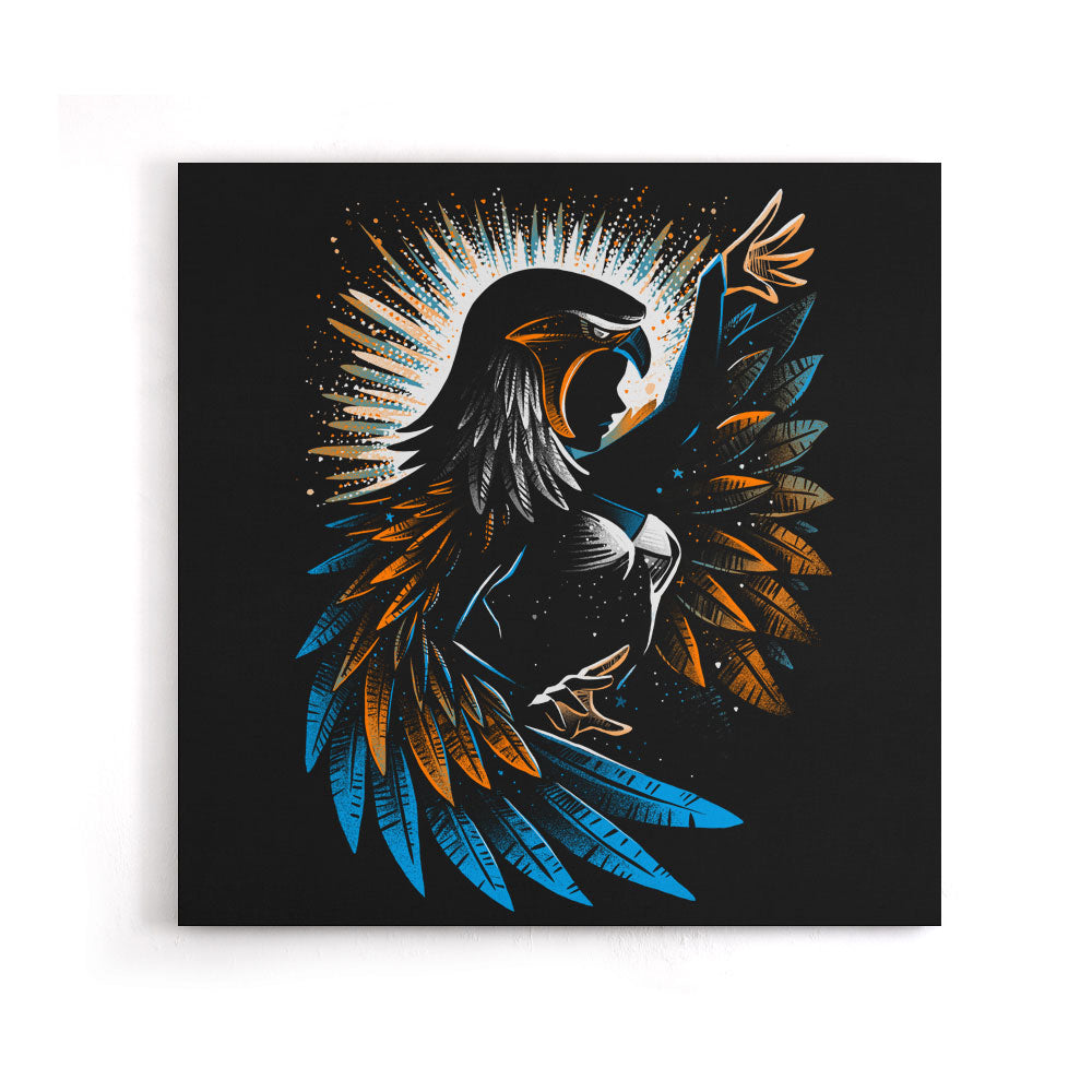 The Falcon Sorceress - Canvas Print