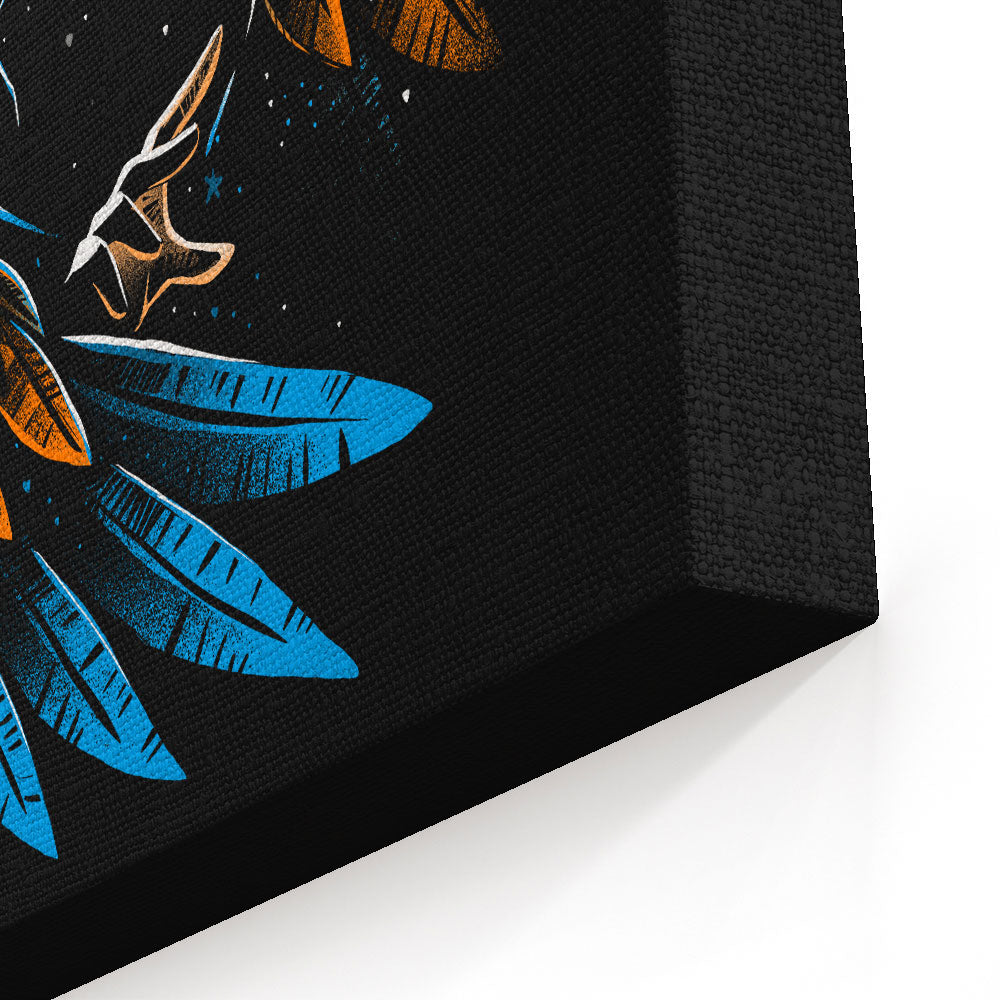 The Falcon Sorceress - Canvas Print