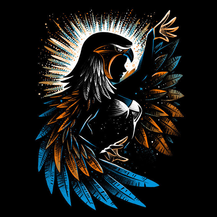 The Falcon Sorceress - Ornament product image 2
