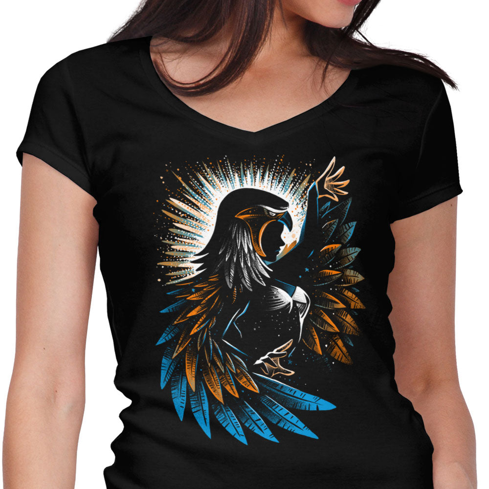 The Falcon Sorceress - Women's V-Neck product image 1