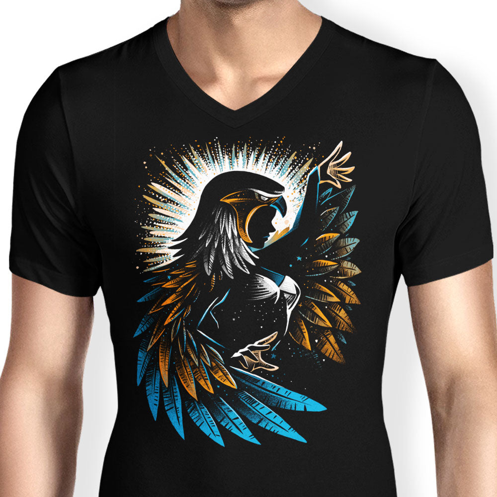 The Falcon Sorceress - Men's V-Neck product image 4