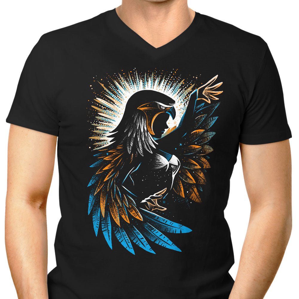The Falcon Sorceress - Men's V-Neck product image 1
