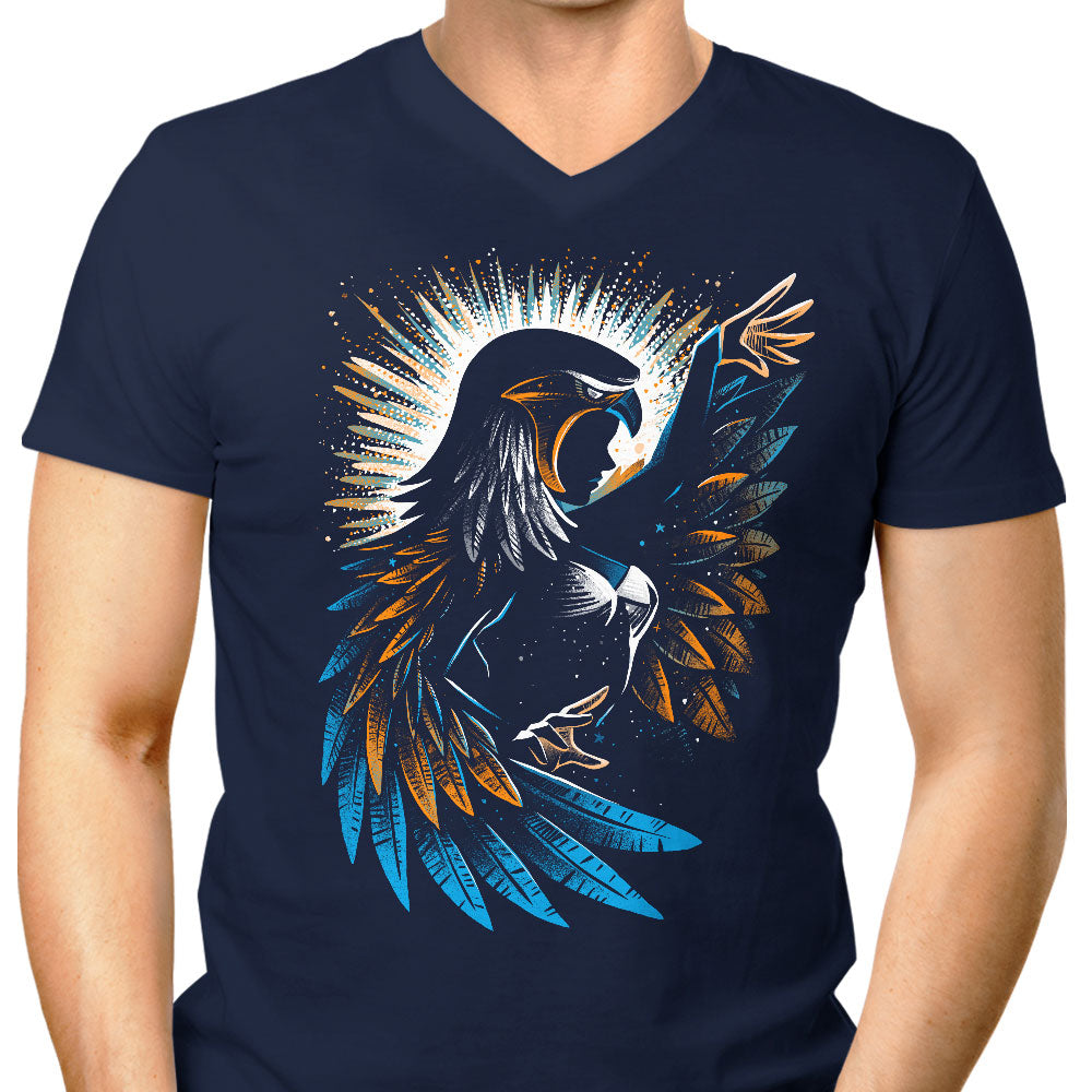 The Falcon Sorceress - Men's V-Neck product image 3