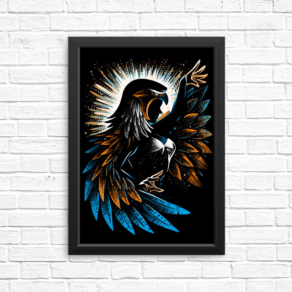 The Falcon Sorceress - Posters & Prints