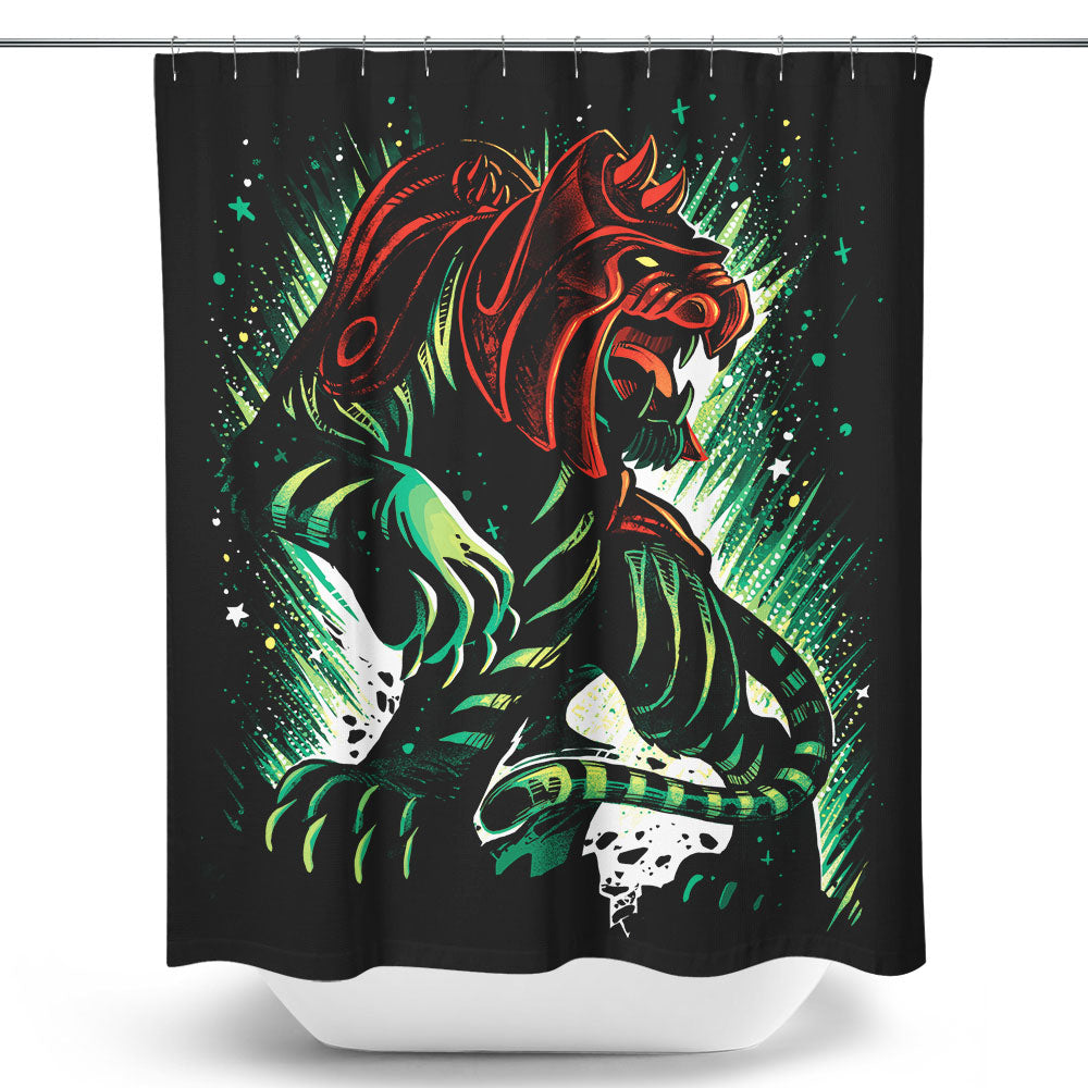 The Fighting Tiger - Shower Curtain