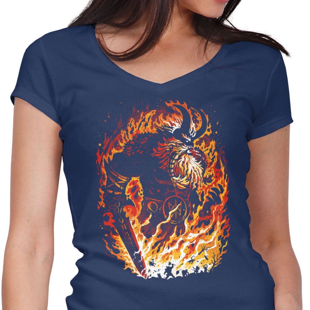 The Fire Giant - Women's V-Neck product image 3
