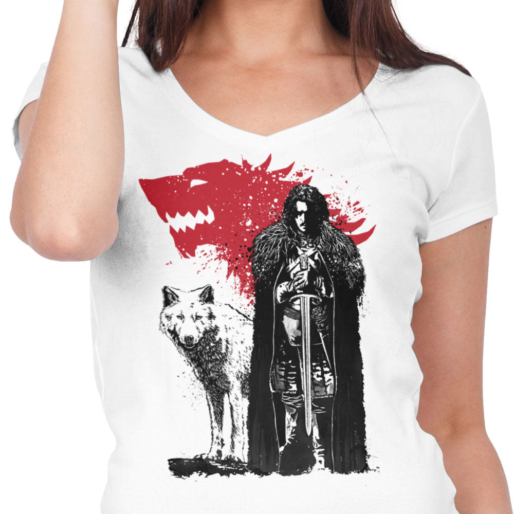 The King and Wolf - Women's V-Neck product image 3