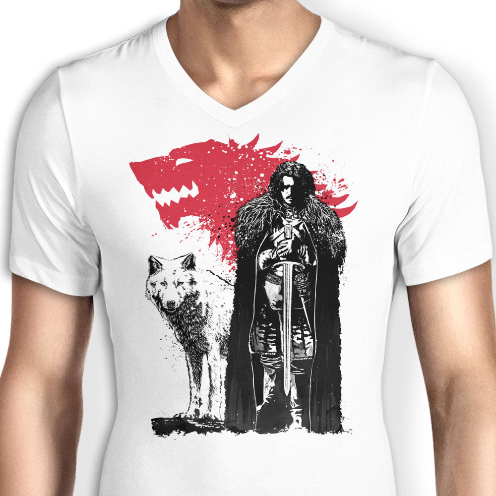 The King and Wolf - Men's V-Neck product image 3