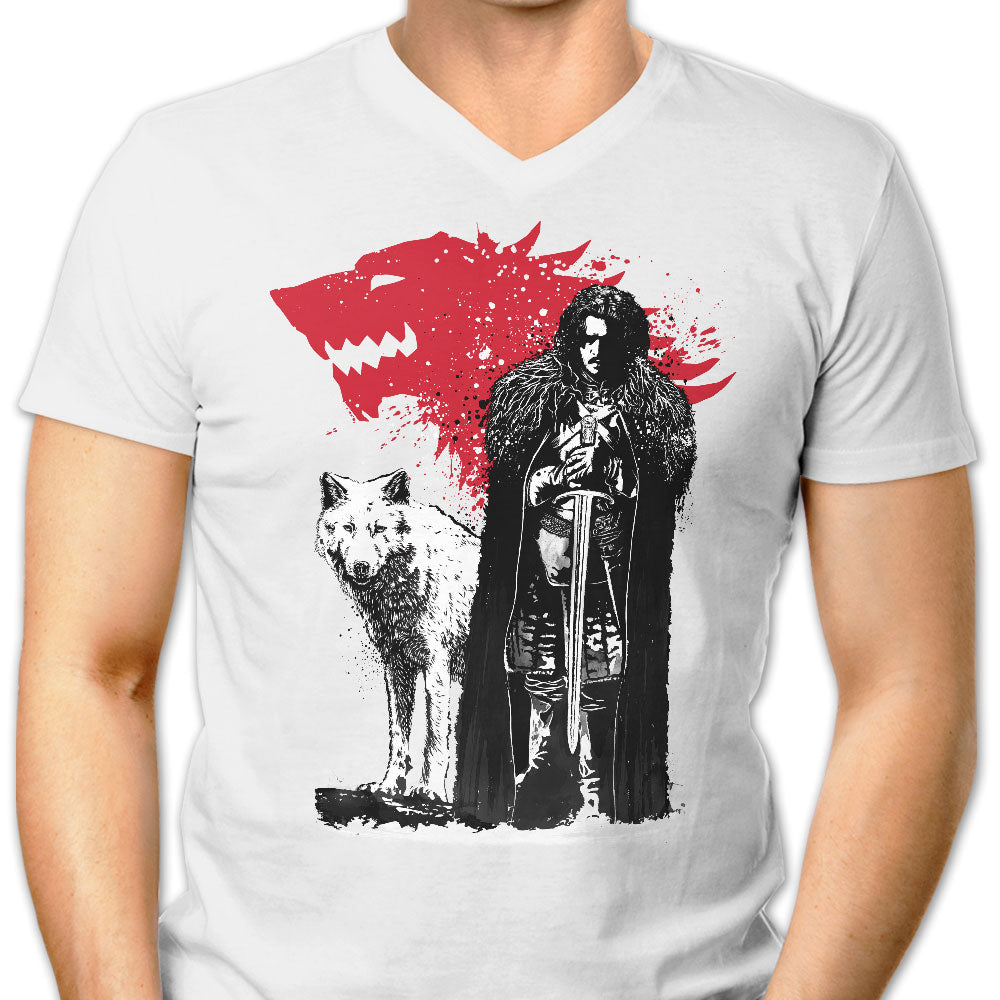 The King and Wolf - Men's V-Neck product image 1