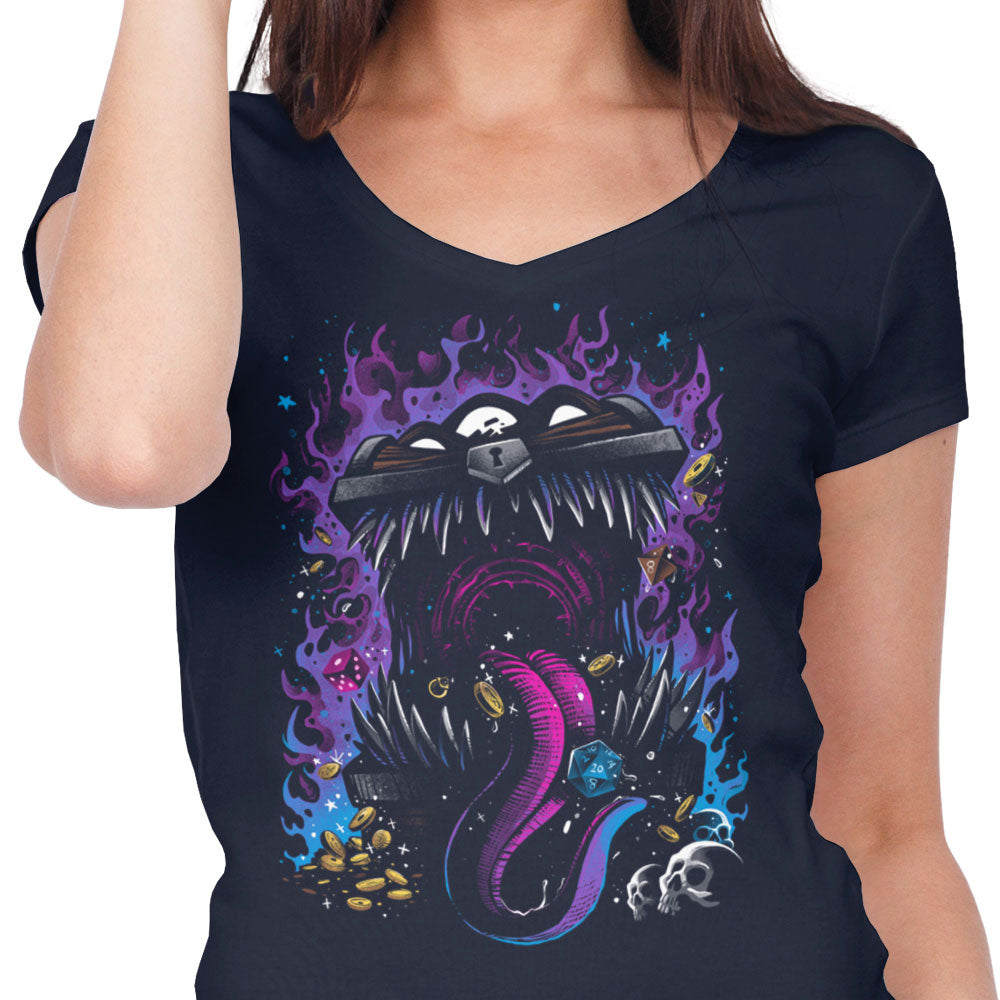 The Predatory Chest - Women's V-Neck product image 5