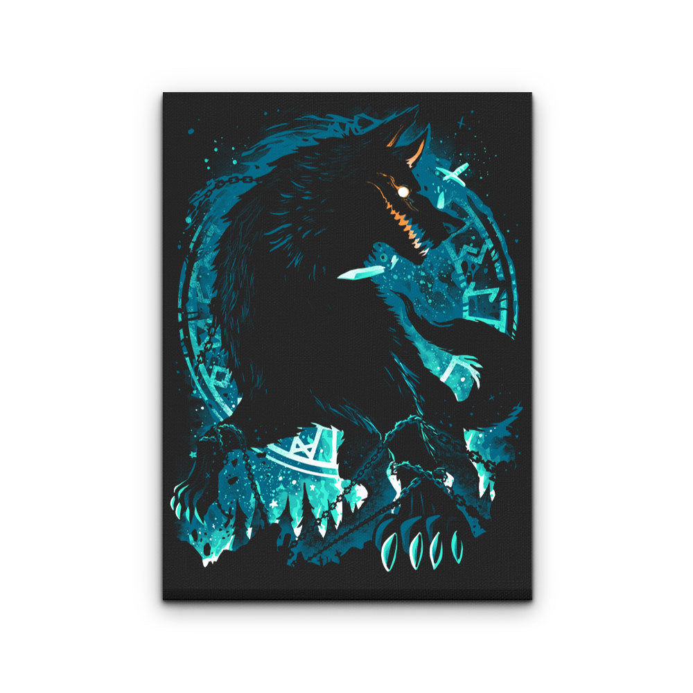 The Wolf of Fate - Canvas Print