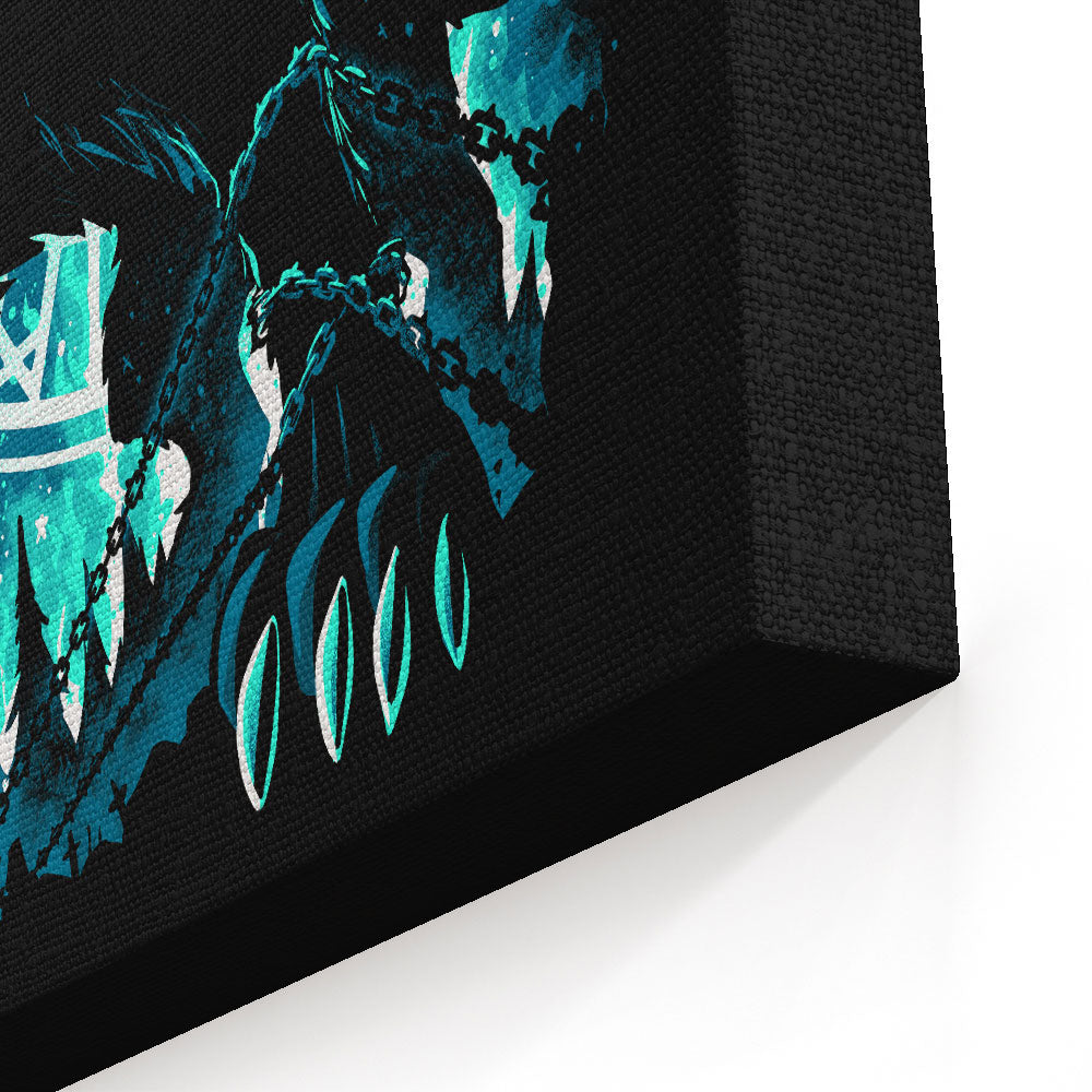 The Wolf of Fate - Canvas Print