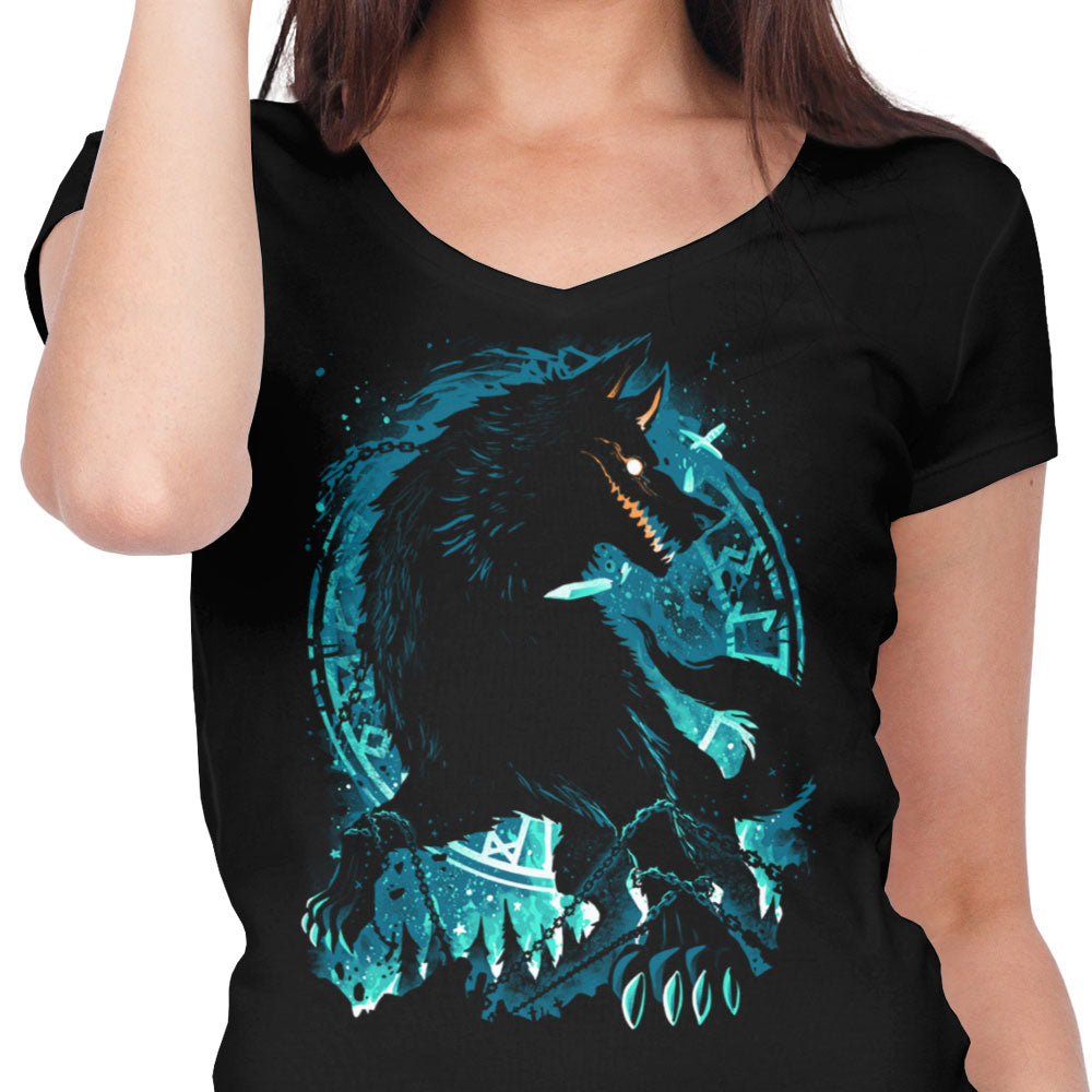 The Wolf of Fate - Women's V-Neck product image 4