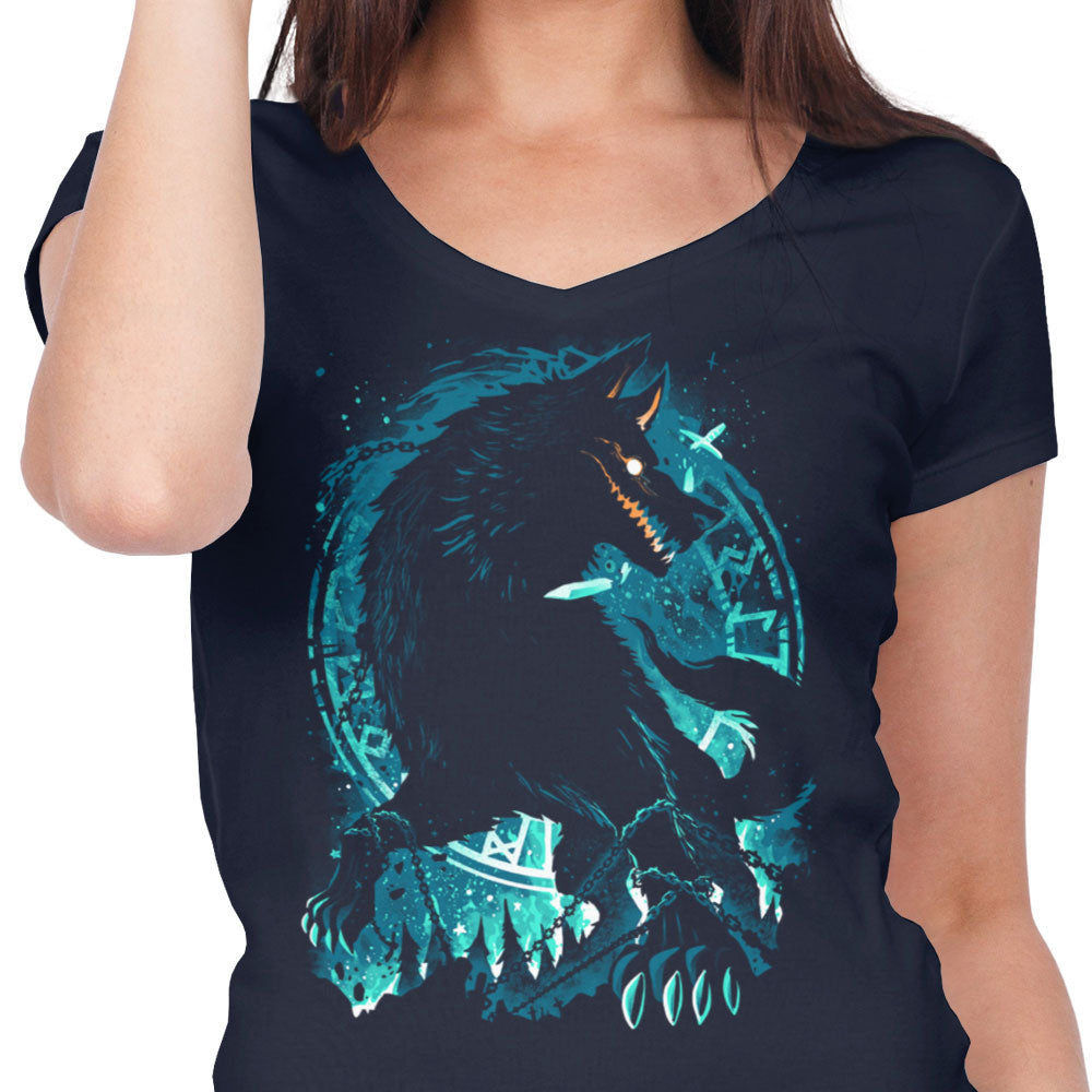 The Wolf of Fate - Women's V-Neck product image 5