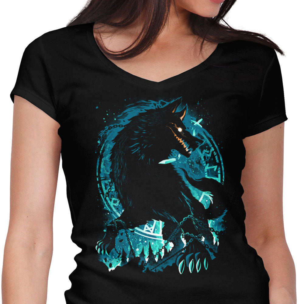 The Wolf of Fate - Women's V-Neck product image 1