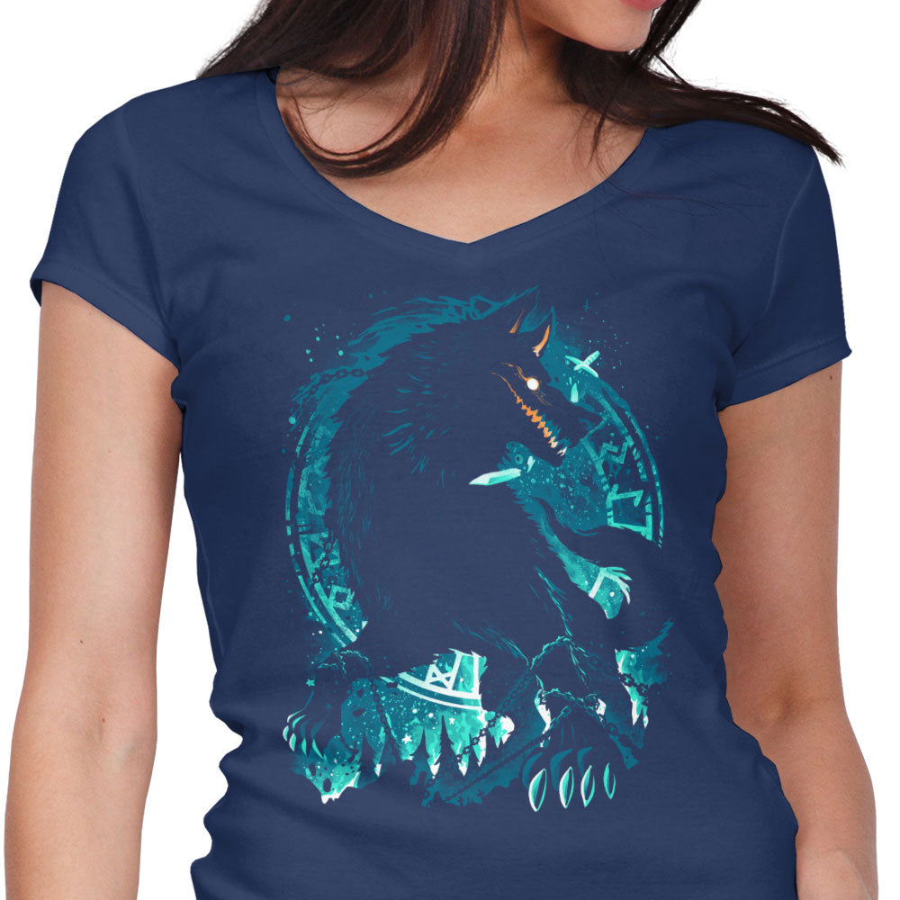 The Wolf of Fate - Women's V-Neck product image 3