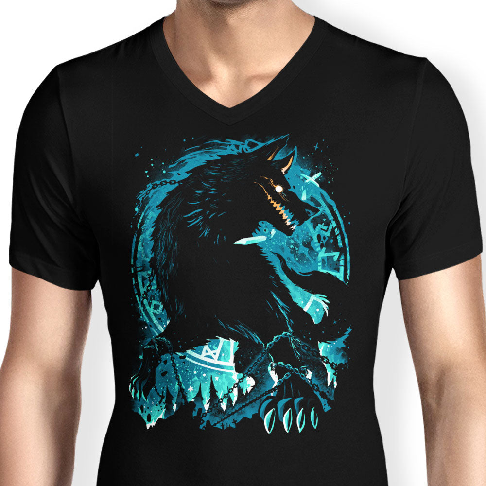 The Wolf of Fate - Men's V-Neck product image 4