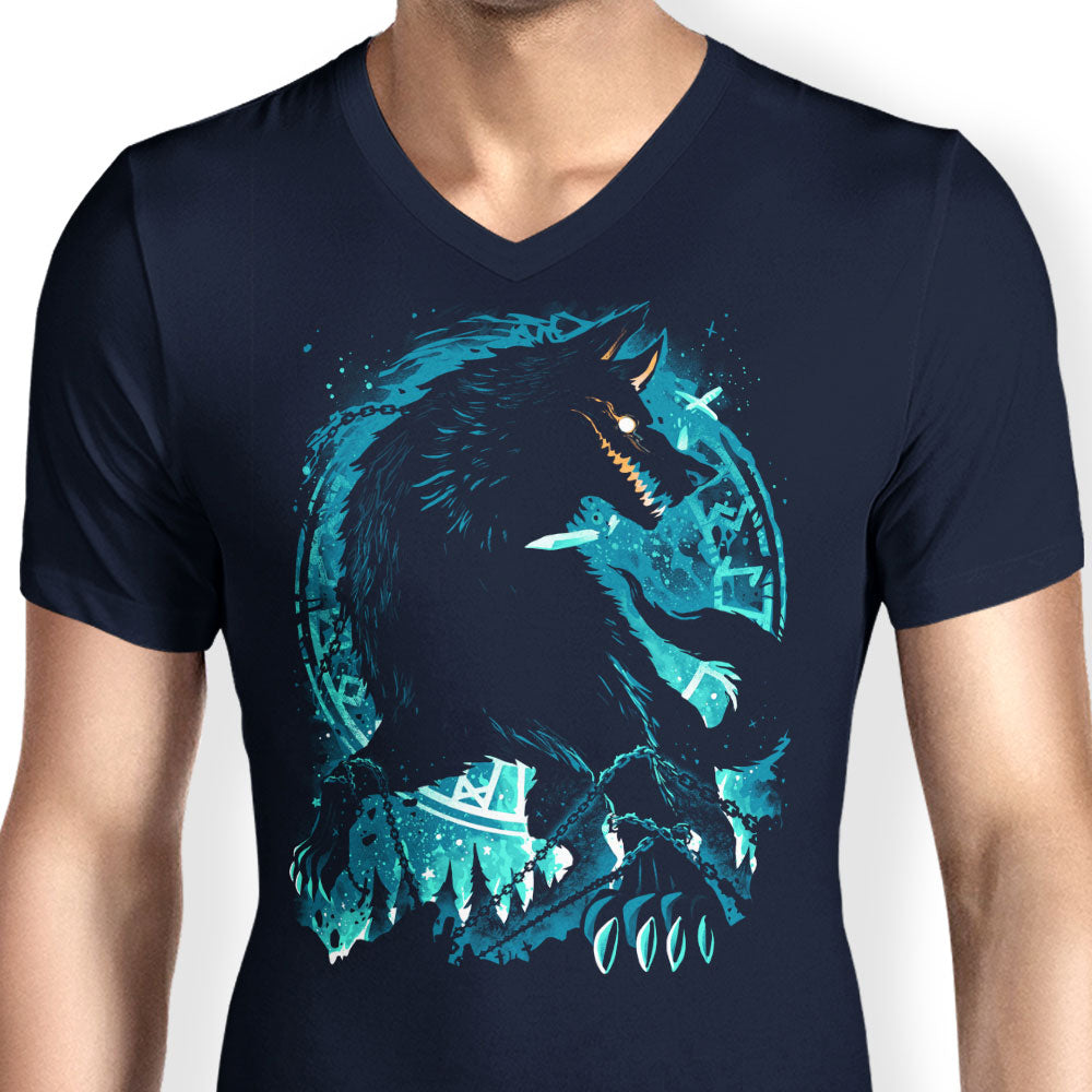 The Wolf of Fate - Men's V-Neck product image 5