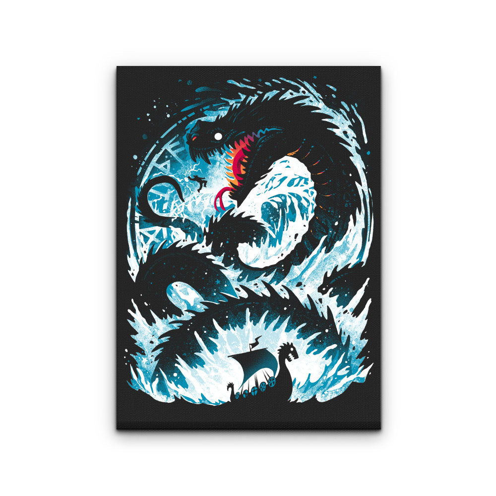 The World Serpent - Canvas Print