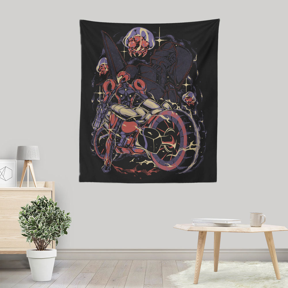 Under New Stars - Wall Tapestry