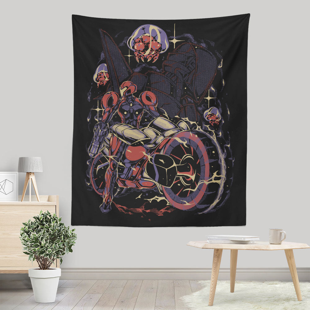 Under New Stars - Wall Tapestry