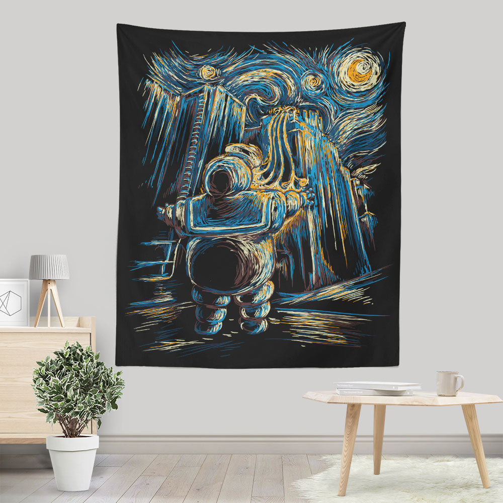 VanGoghstbusters - Wall Tapestry